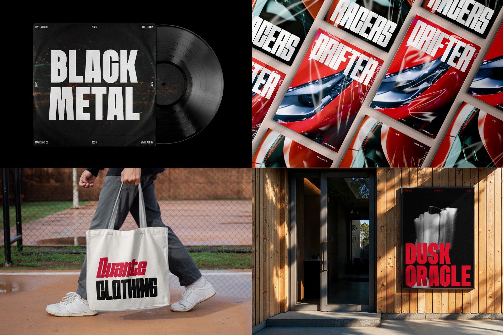 Sans Serif Fonts Bundle - Bold, Playful, Retro & Modern Typeface