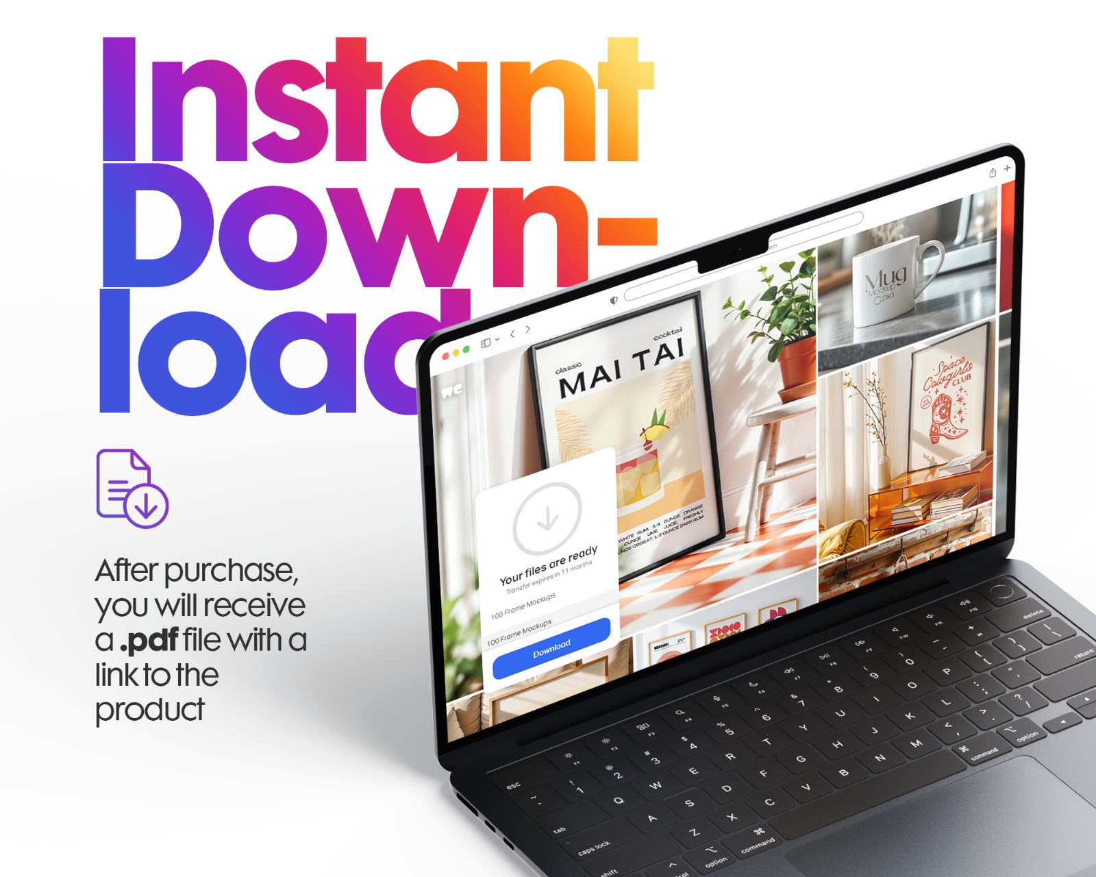 150 Poster Frame Mockup PSD Bundle, Wall Art Display , Din A Ratio