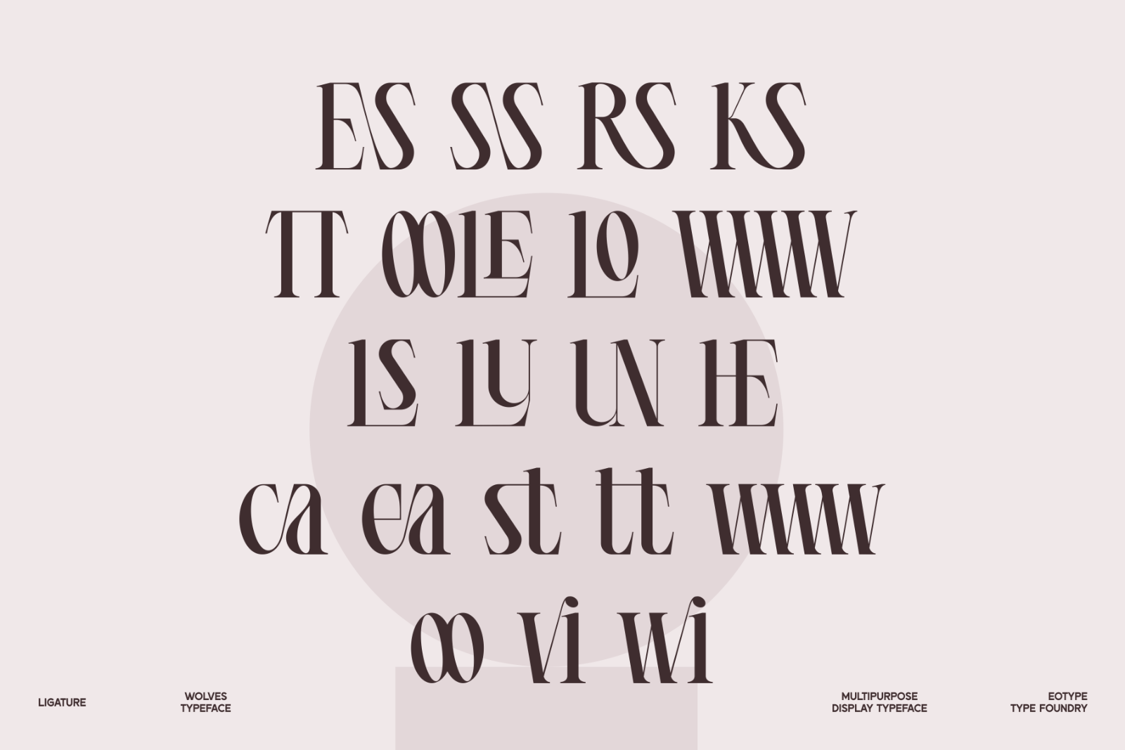 Wolves - Font