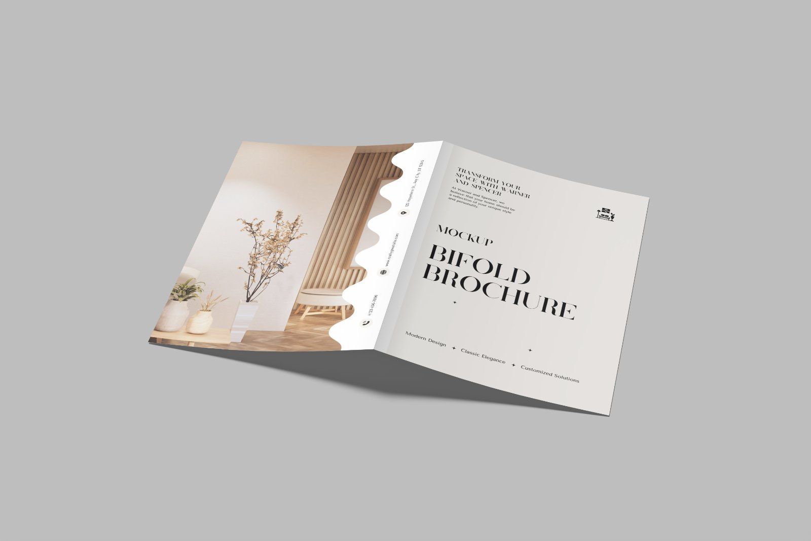 Bifold Brochure Mockup — image 6