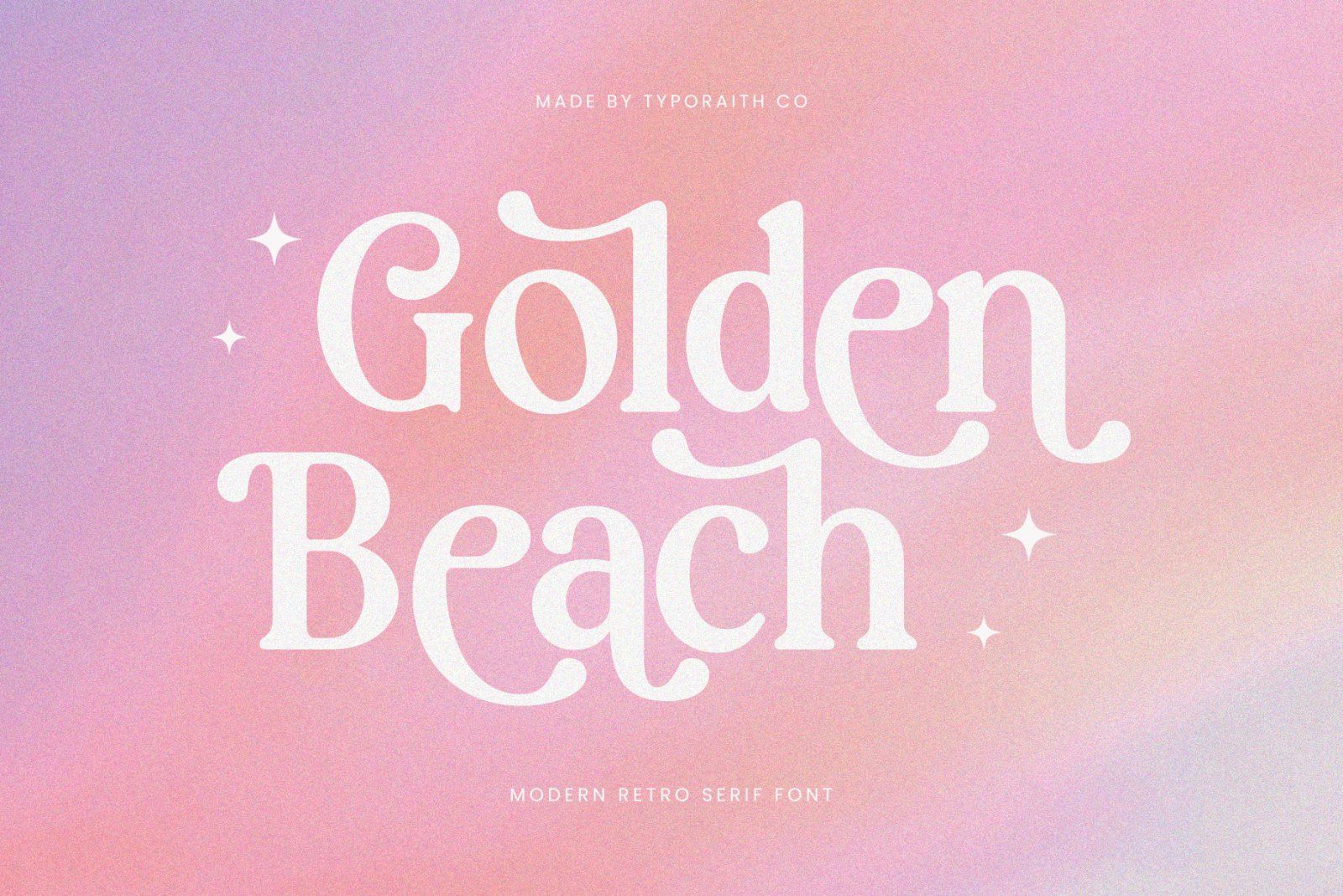 Grove Peach | Modern Retro Serif