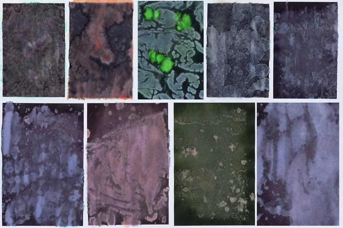 ACID WASH vintage paper textures