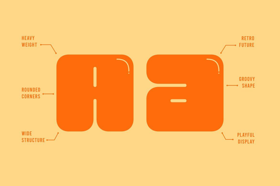Bold Display Font – Soclen — image 6