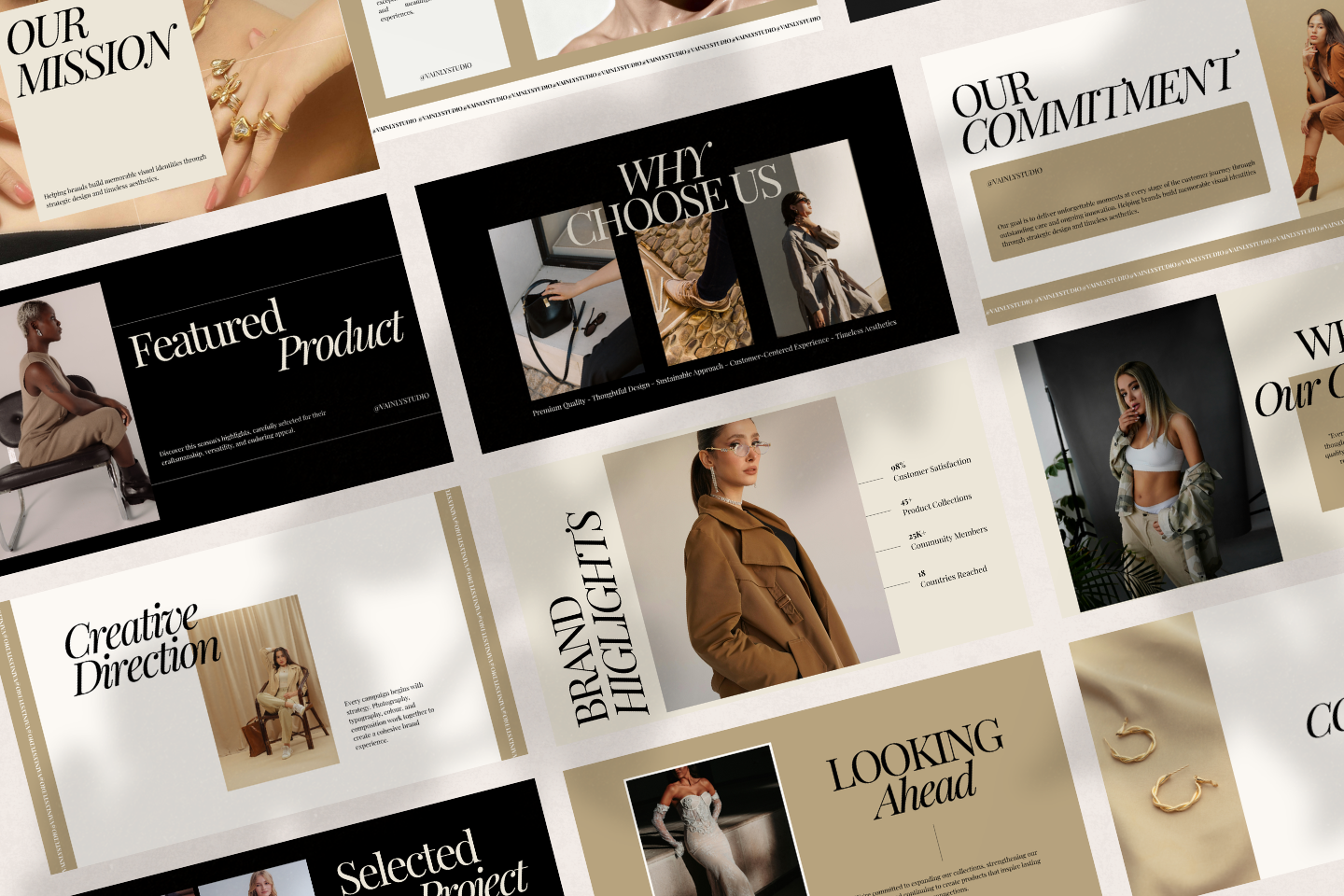 Vainly Minimal Presentation Template — image 6