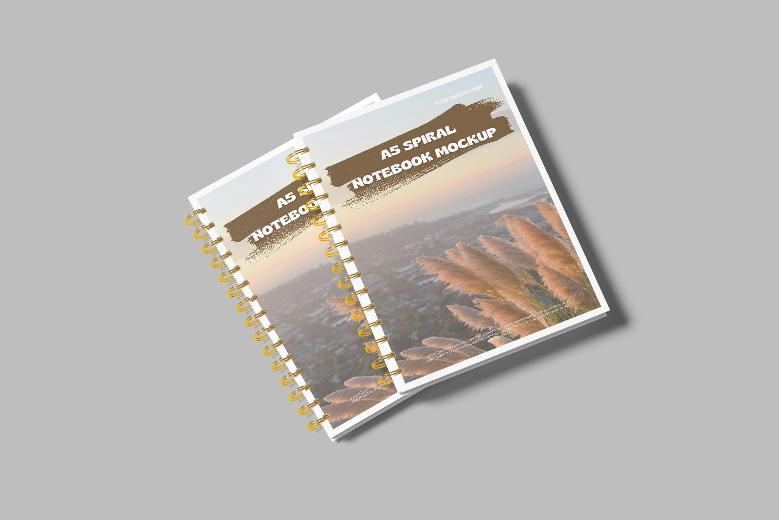 Notebook Spiral Mockup — image 6