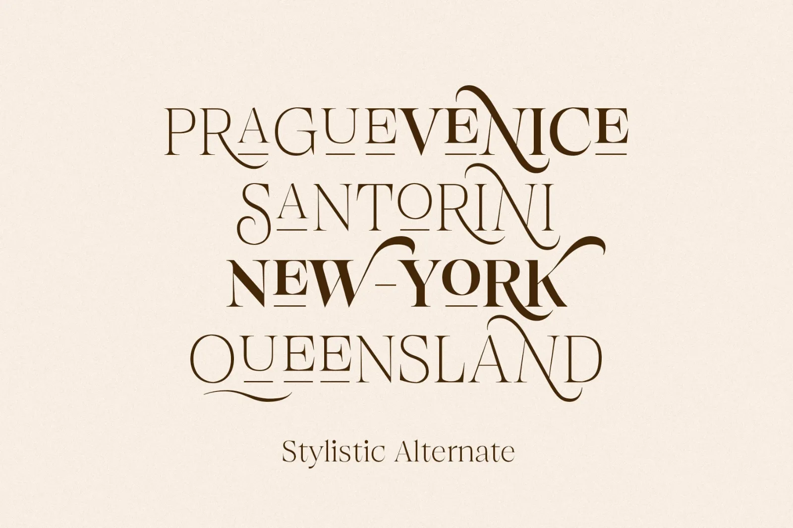 Browne de Calvin | Luxury Serif Typeface — image 6