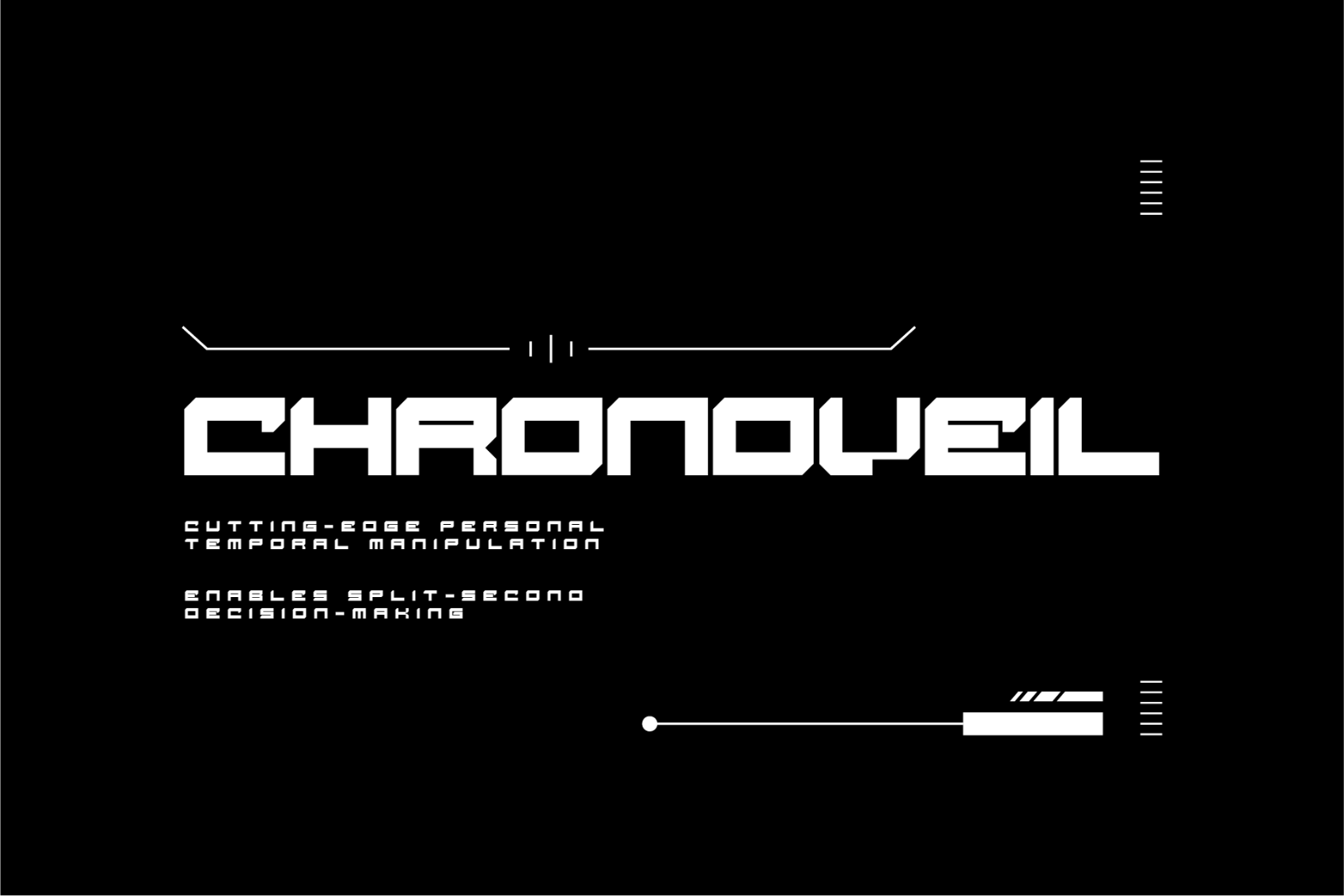 Tyxor - Futuristic Display Font — image 6