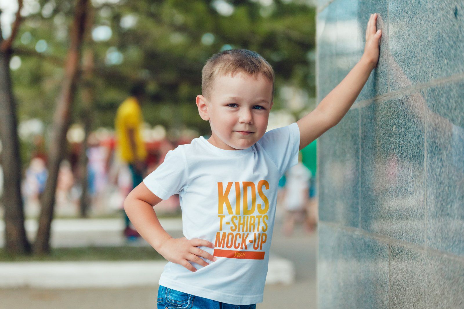 Kids T-Shirt Mock-Up Vol 4