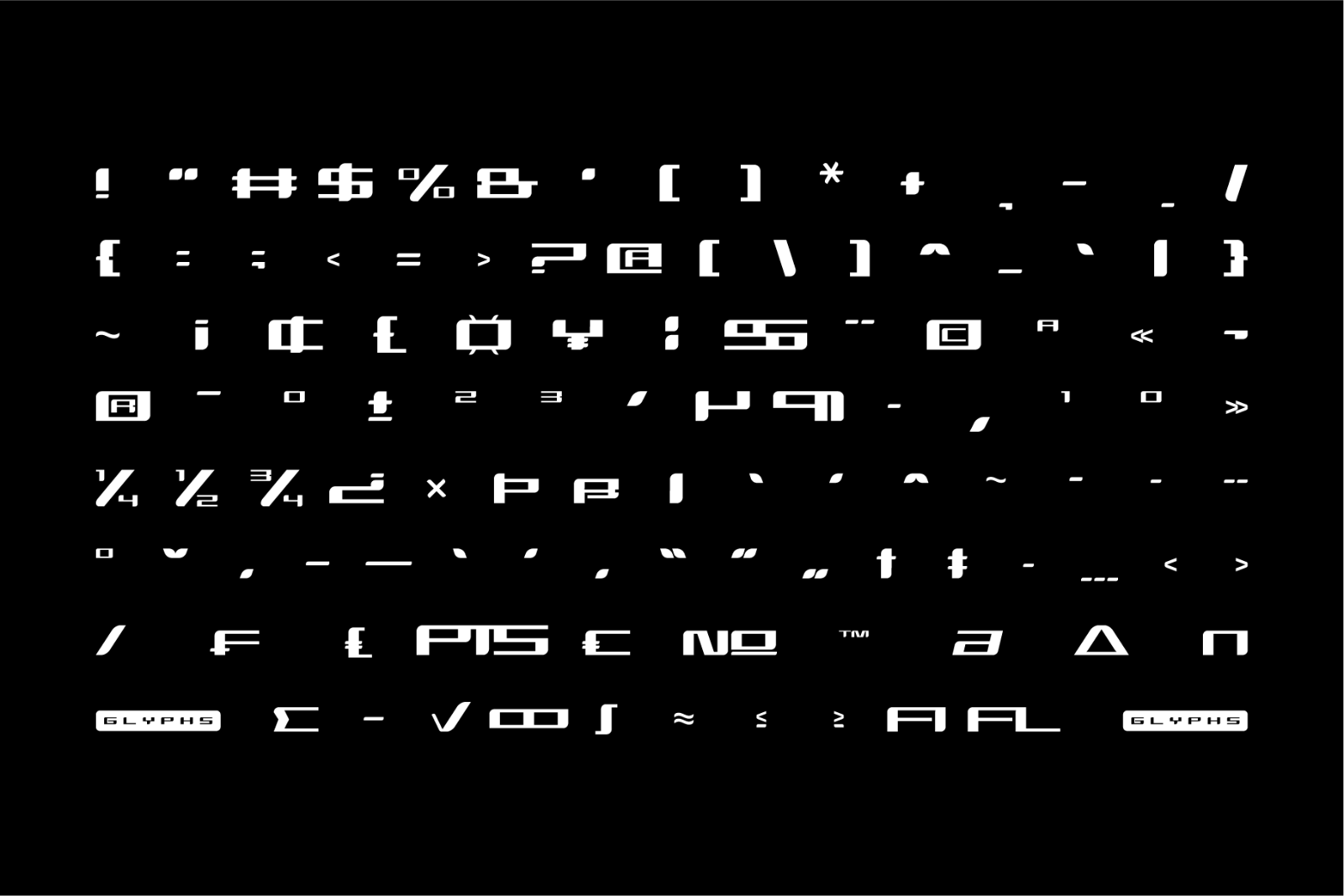 Brixer - Futuristic Display Font — image 7