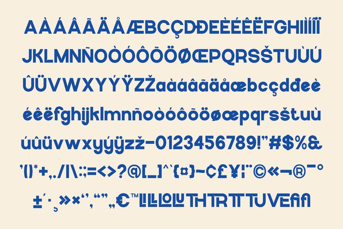 Bronvy | Retro Bold Display Font — image 6