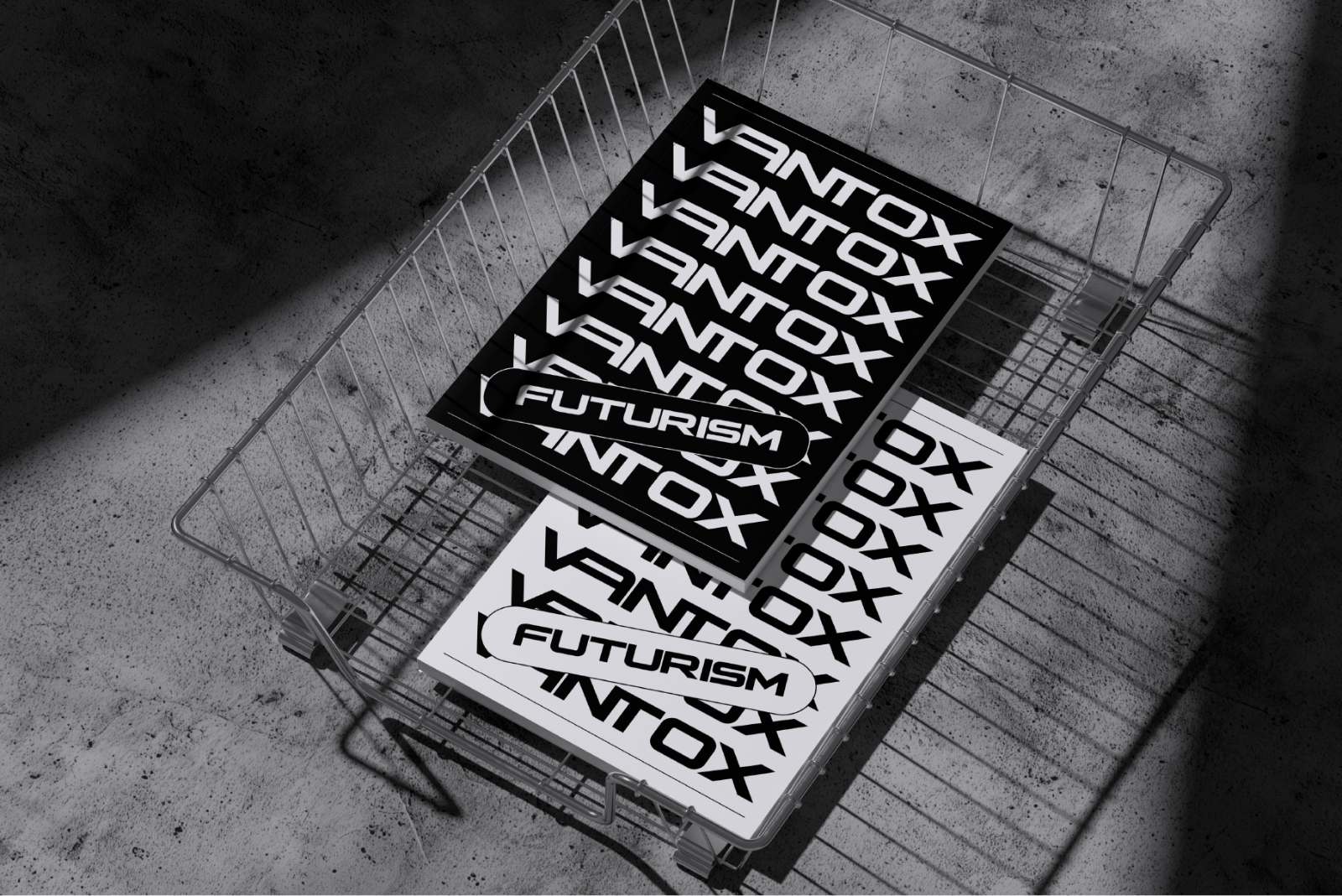 Vantox - Futuristic Display Font — image 7