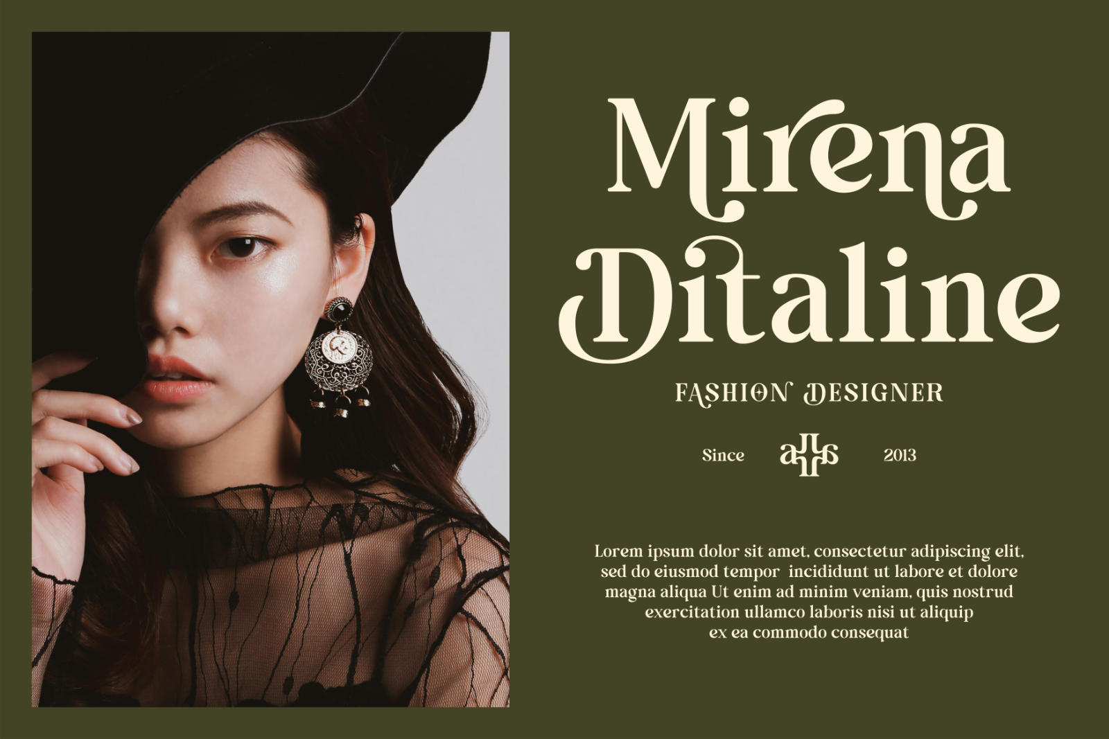 Reiternal - Decorative Serif Font