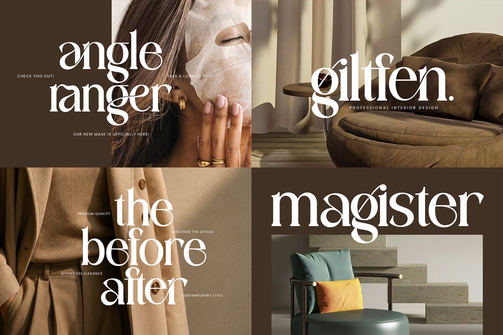Elegant Serif Bundles | Minimalist Typeface Pack — image 6