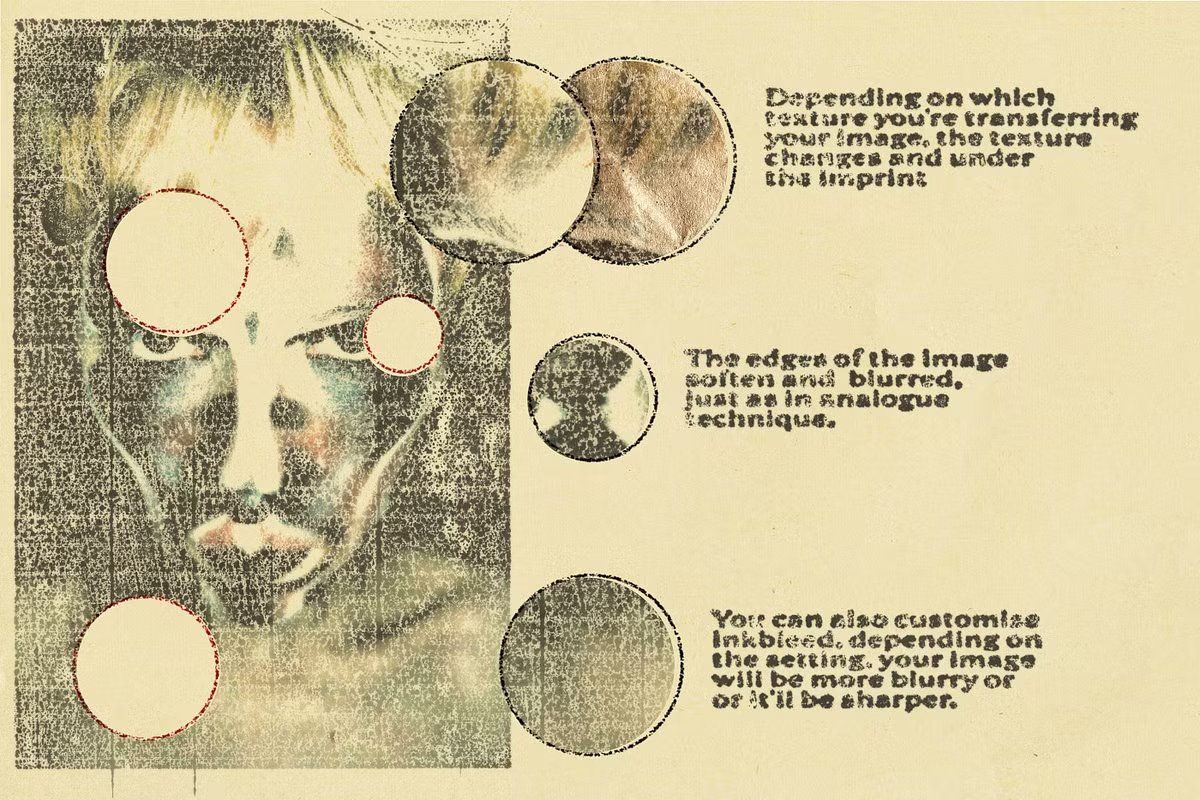 GLOSSY PRINT. Grunge action(V. base)