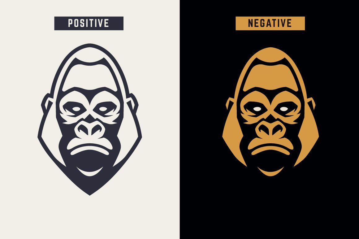 Animals Mascot Icons Vector Set