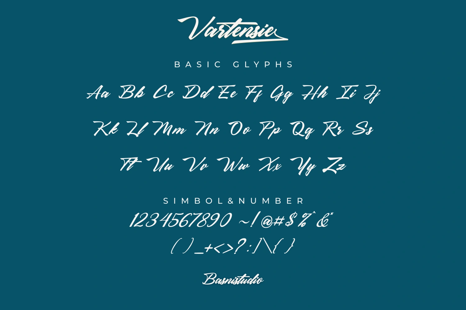 Vartensie Script Font — image 6