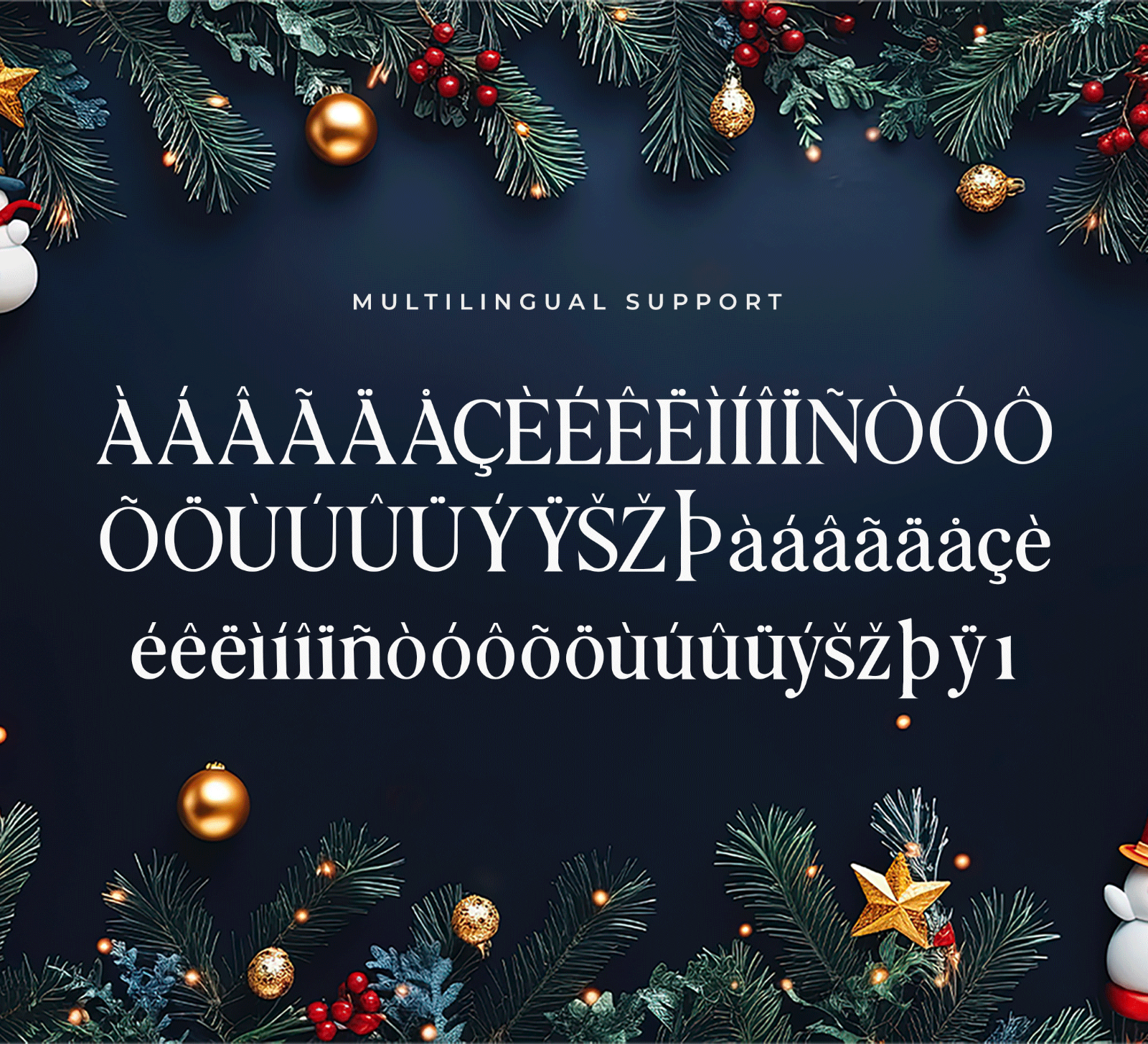 Berrys Christmas – Modern Christmas Font Duo — image 6