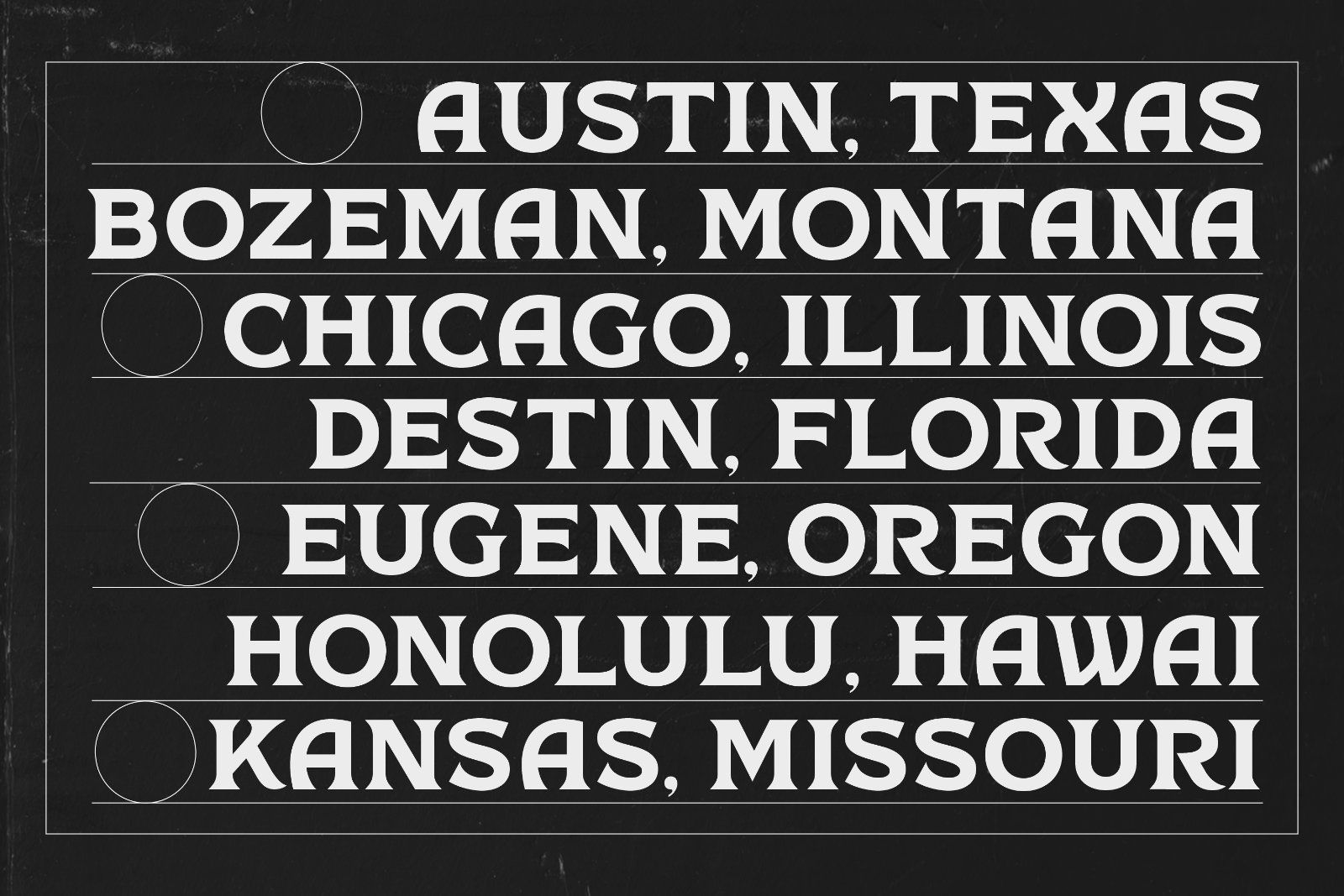 Chrone Font