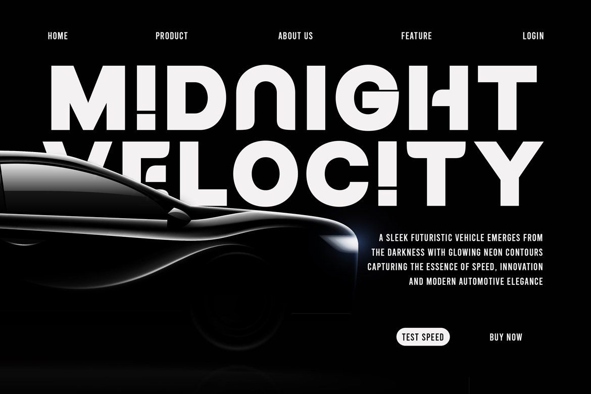 Futuristic Techno Sans Serif Font – Krovex — image 6