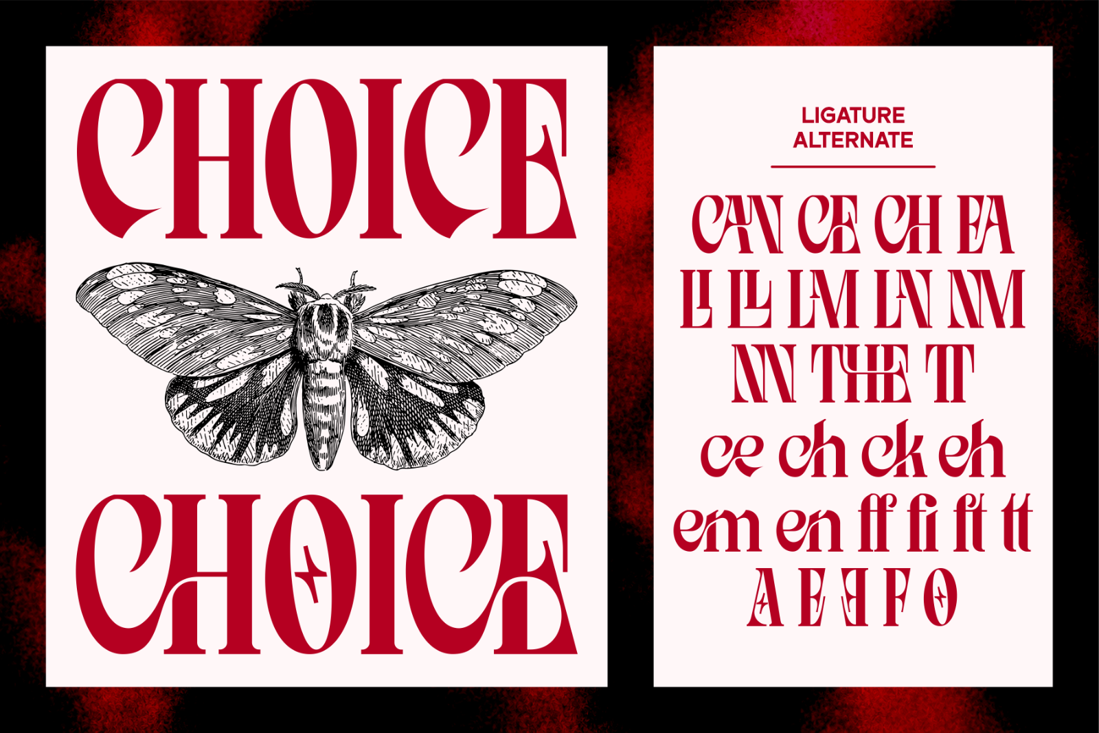 LYCANTH - Dramatic Serif Display Typeface — image 6