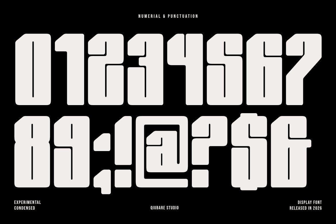 Cyberpunk Font NEXVAR | Condensed Futuristic Typeface — image 6