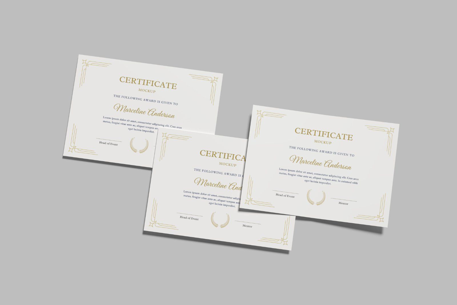 Certificate Mockup — image 6