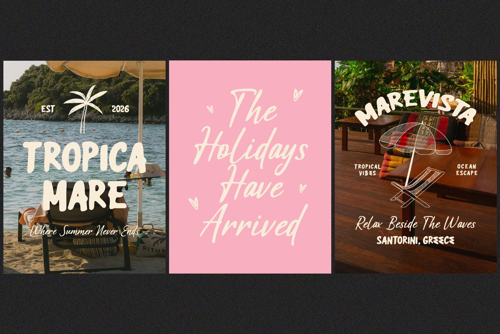 The La Cabane Vintage Duo Font