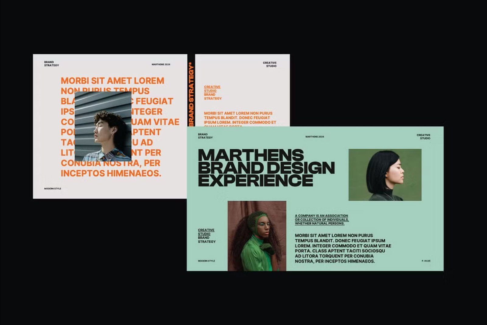 Marthens - Brand Strategy Google Slides