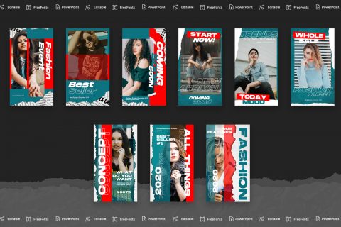 BUNDLE INSTAGRAM TEMPLATE PPT