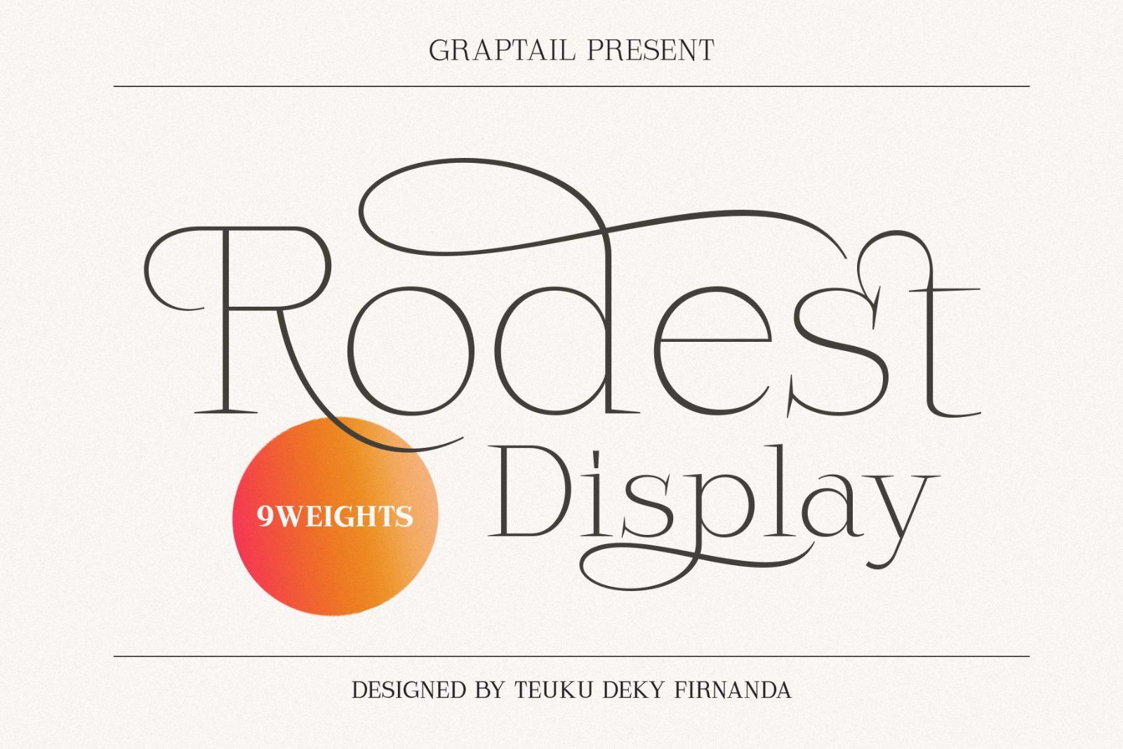 Rodest - Font Family — image 1