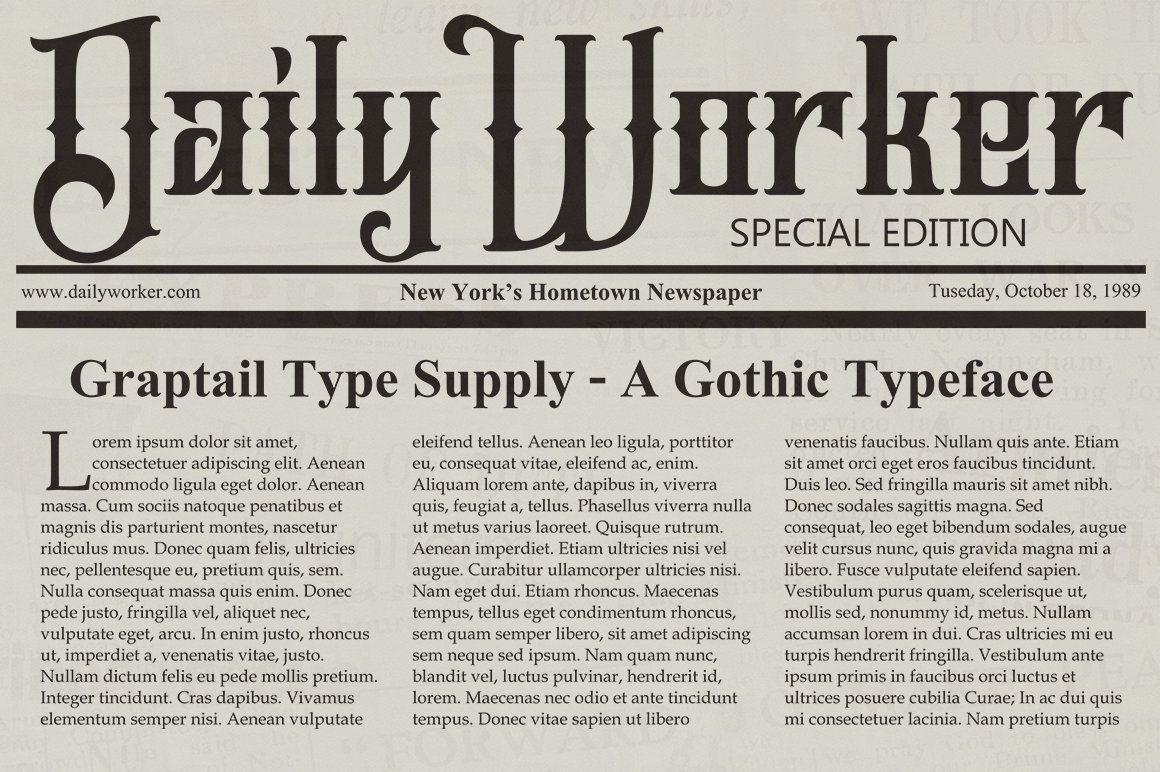 Jailetter Typeface — image 5