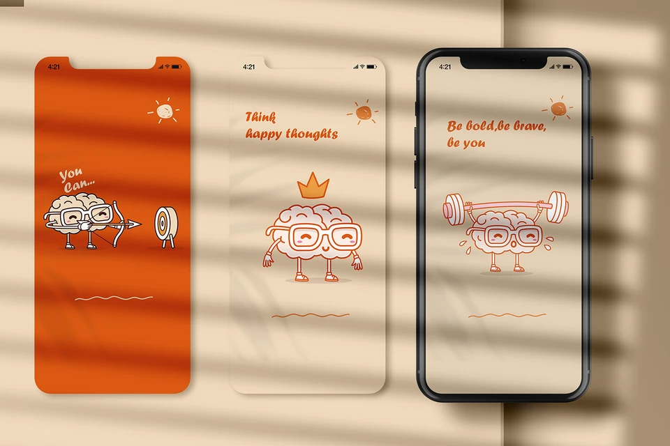 Positive Vibes Illustration For Social Media Stories