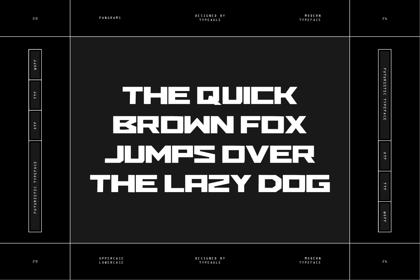Nimbez - Futuristic Display Font — image 7