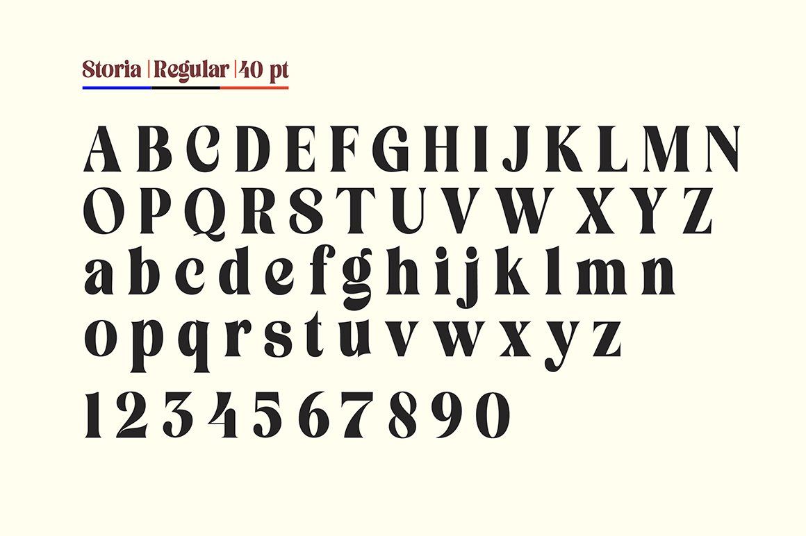 Storia Lettering