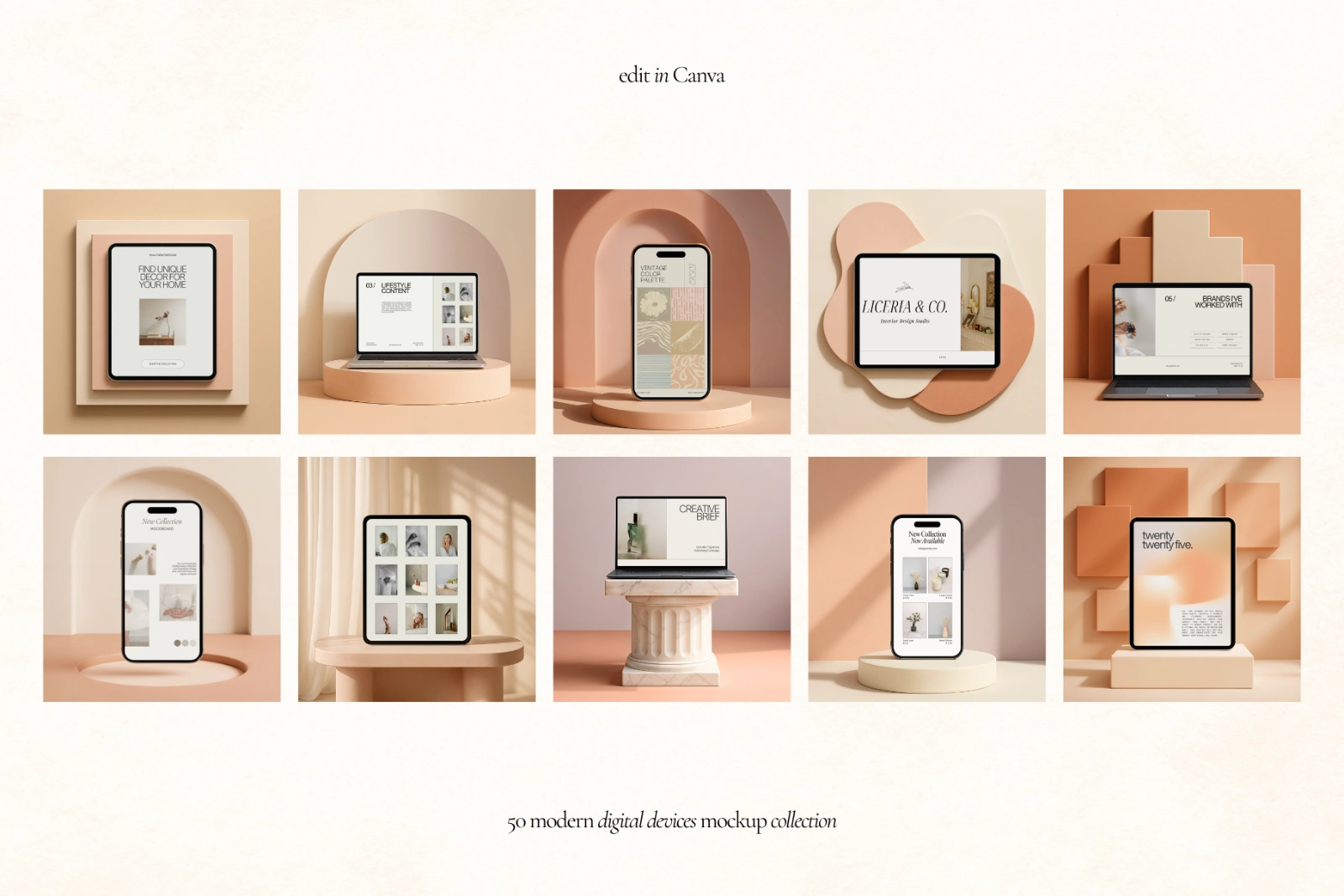 50 Digital Devices Canva Mockups — image 7