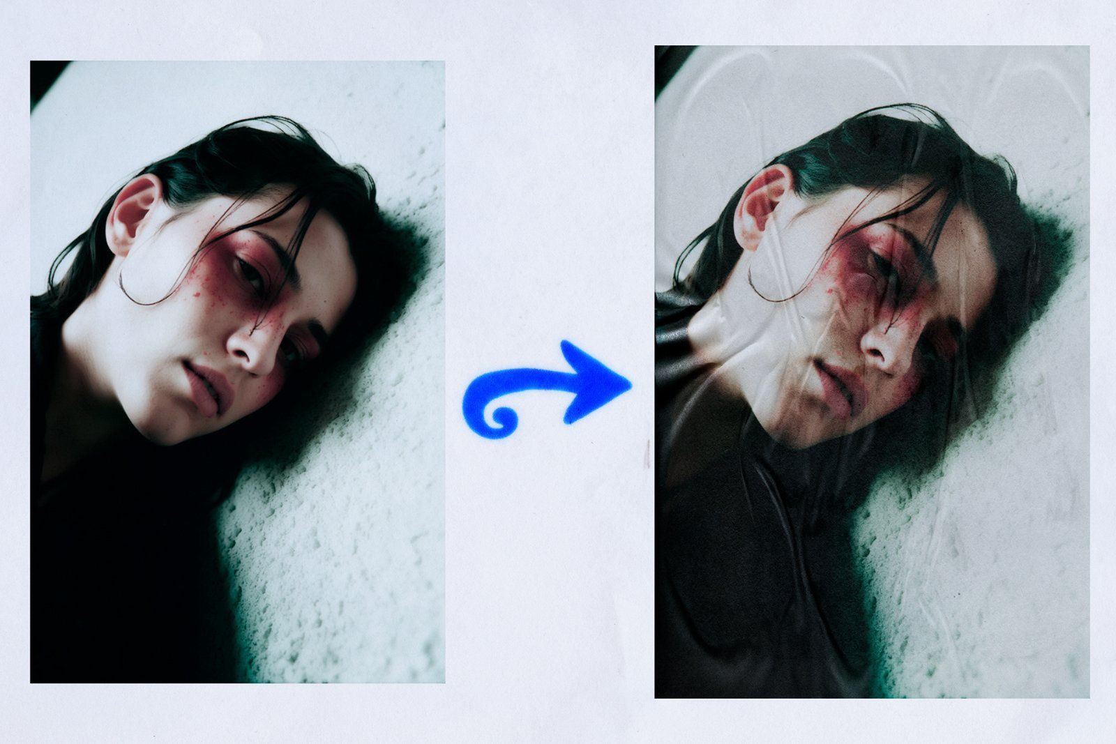 Glued paper texture pack