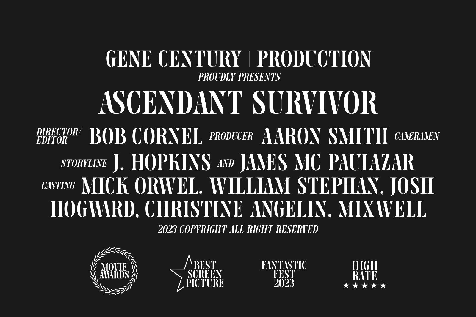 Phosery Display Serif Typeface