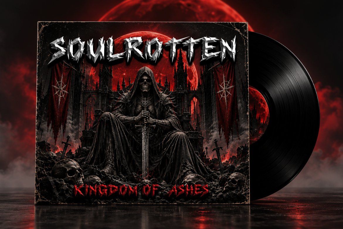 THORN WARTH – Extreme Metal Display Font | Brutal Death Metal & Dark Fantasy Typeface — image 7