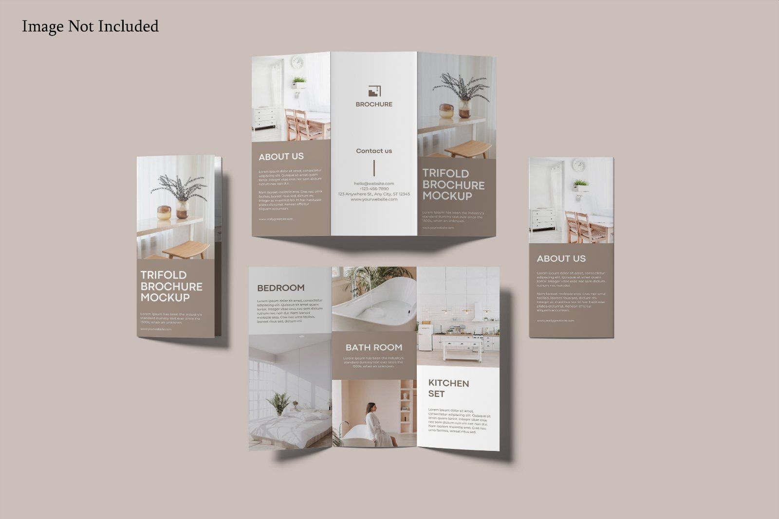 Trifold Brochure Mockup — image 7