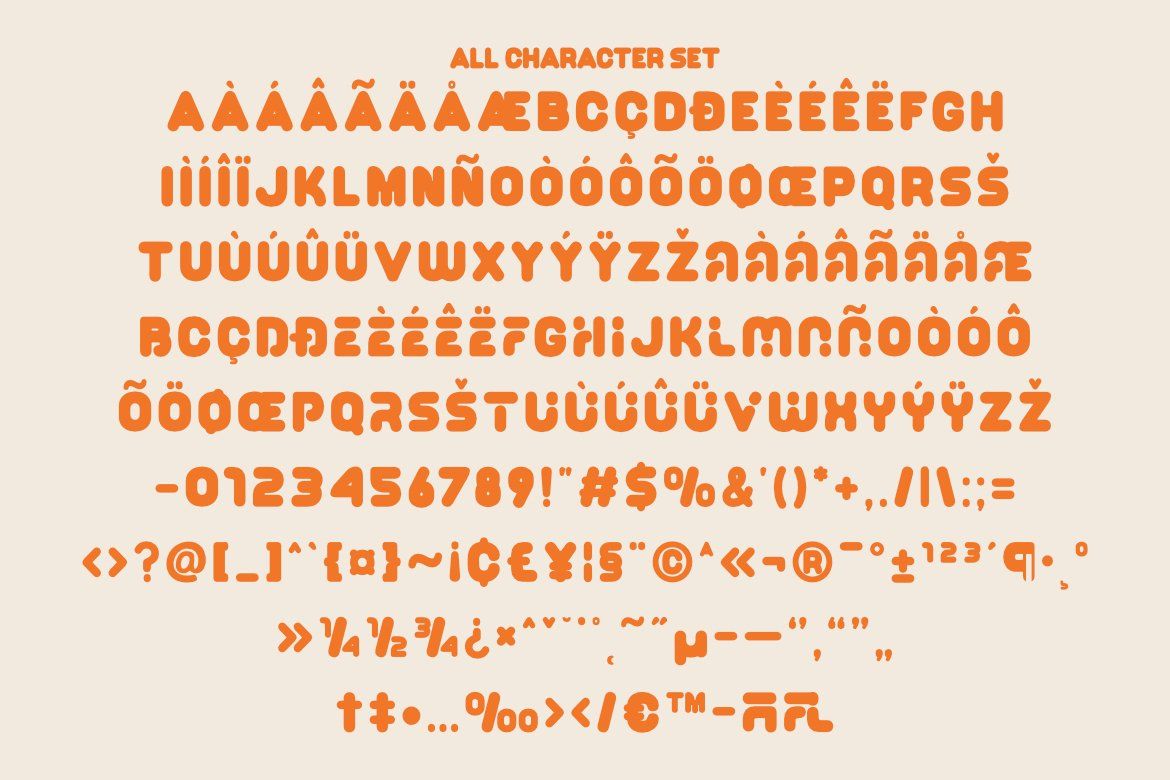 Rondaro – Bold Rounded Display Font | Playful & Fun Typeface Deskripsi — image 7