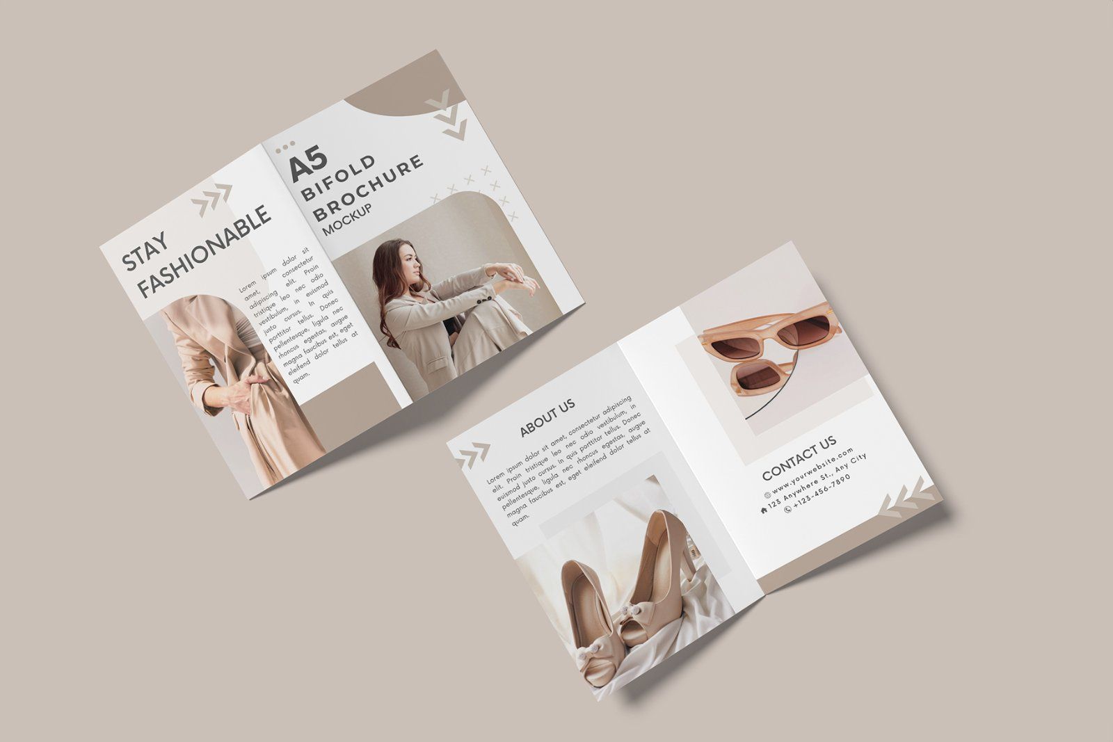 A5 Bifold Brochure Mockup — image 7