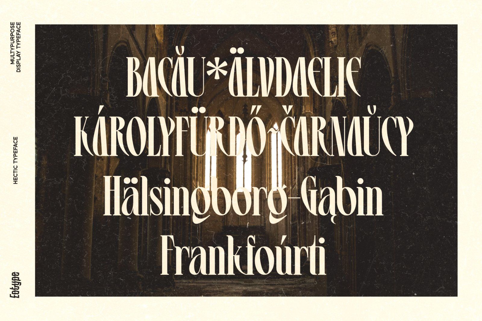 Hectic Font
