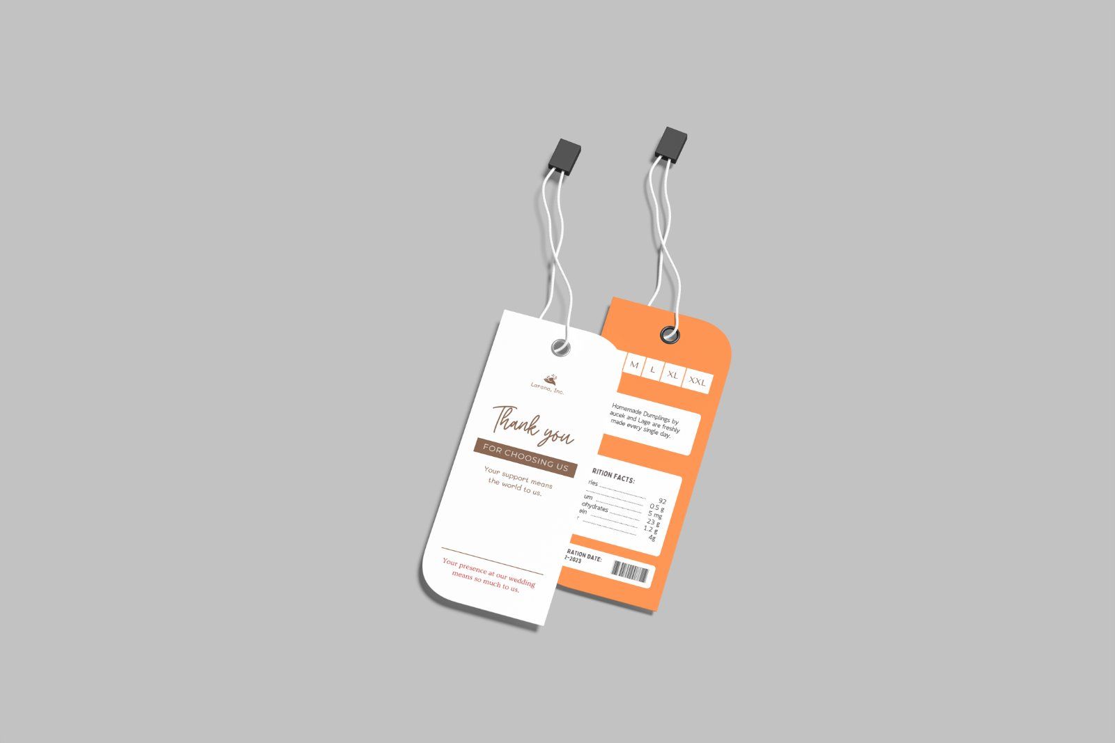 Clothing Label Mockup