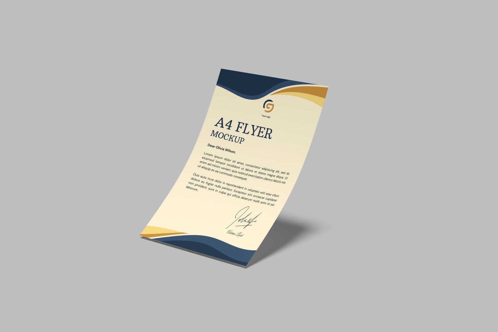 A4 Flyer Mockup — image 7