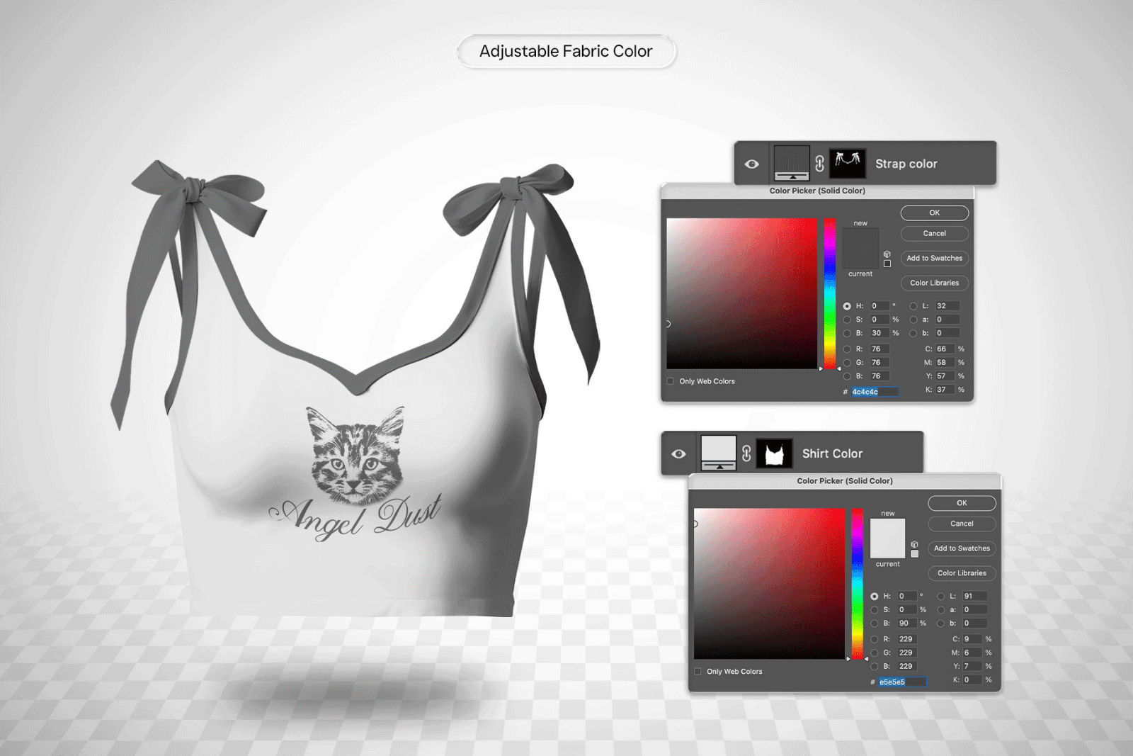 Y2K Women Apparel Mockup