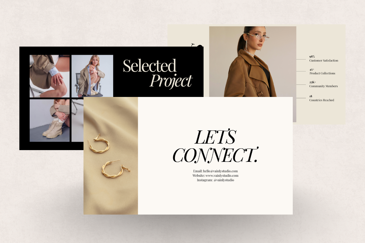 Vainly Minimal Presentation Template — image 7