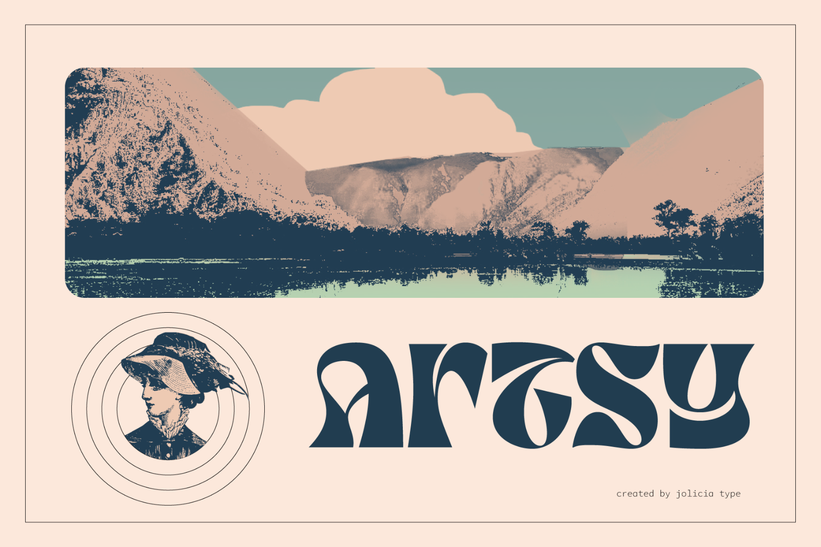 Tanamera | Psychedelic Font — image 8