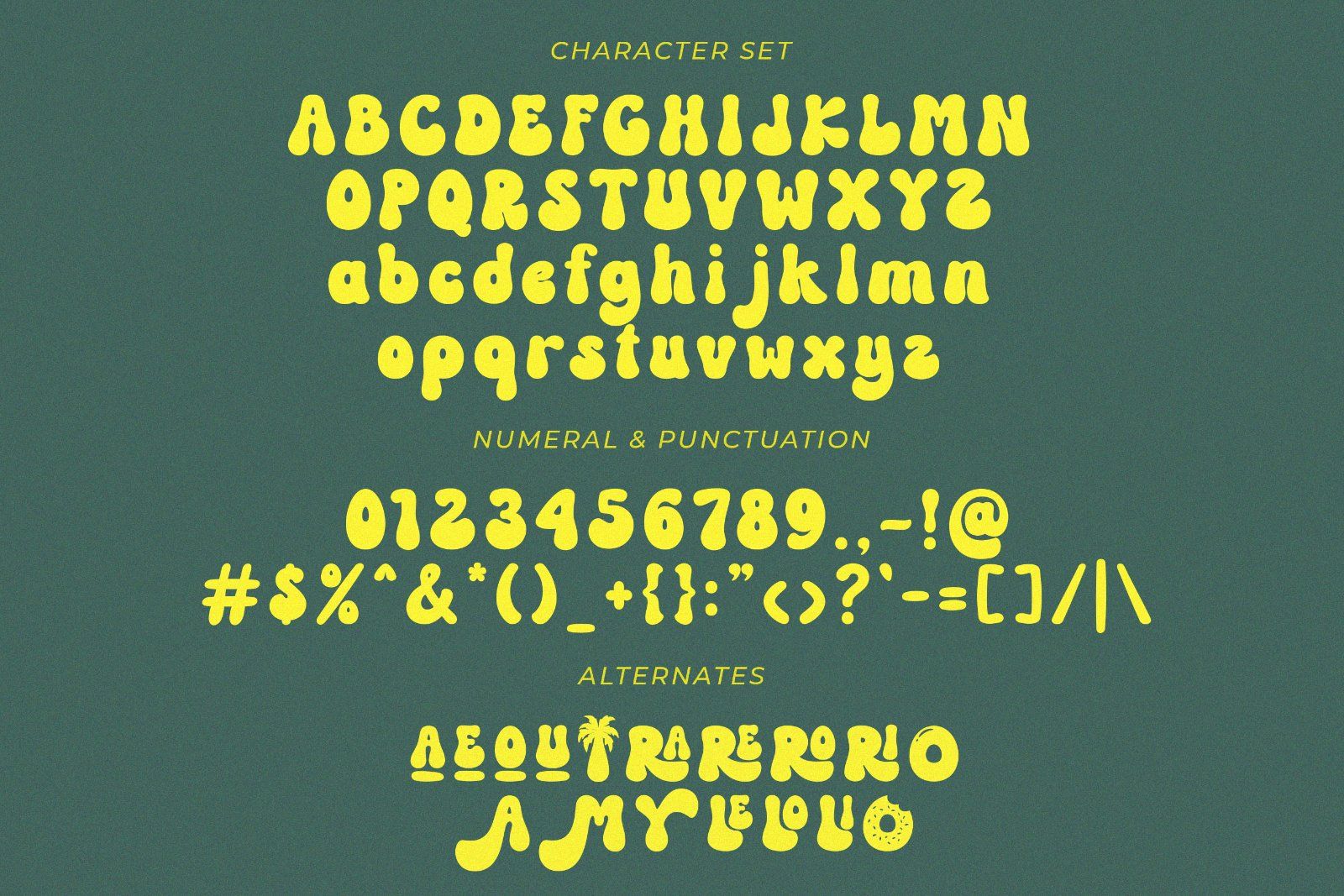 Monley - Retro Groovy Font — image 9
