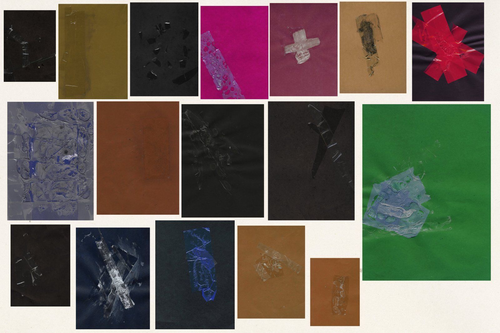 Tape. Paper. Fire. Texture pack