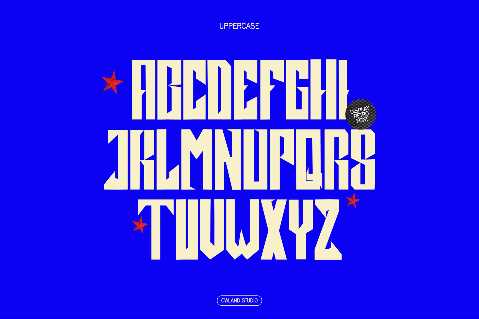 ROCKIN` SHARP - RETRO FONT